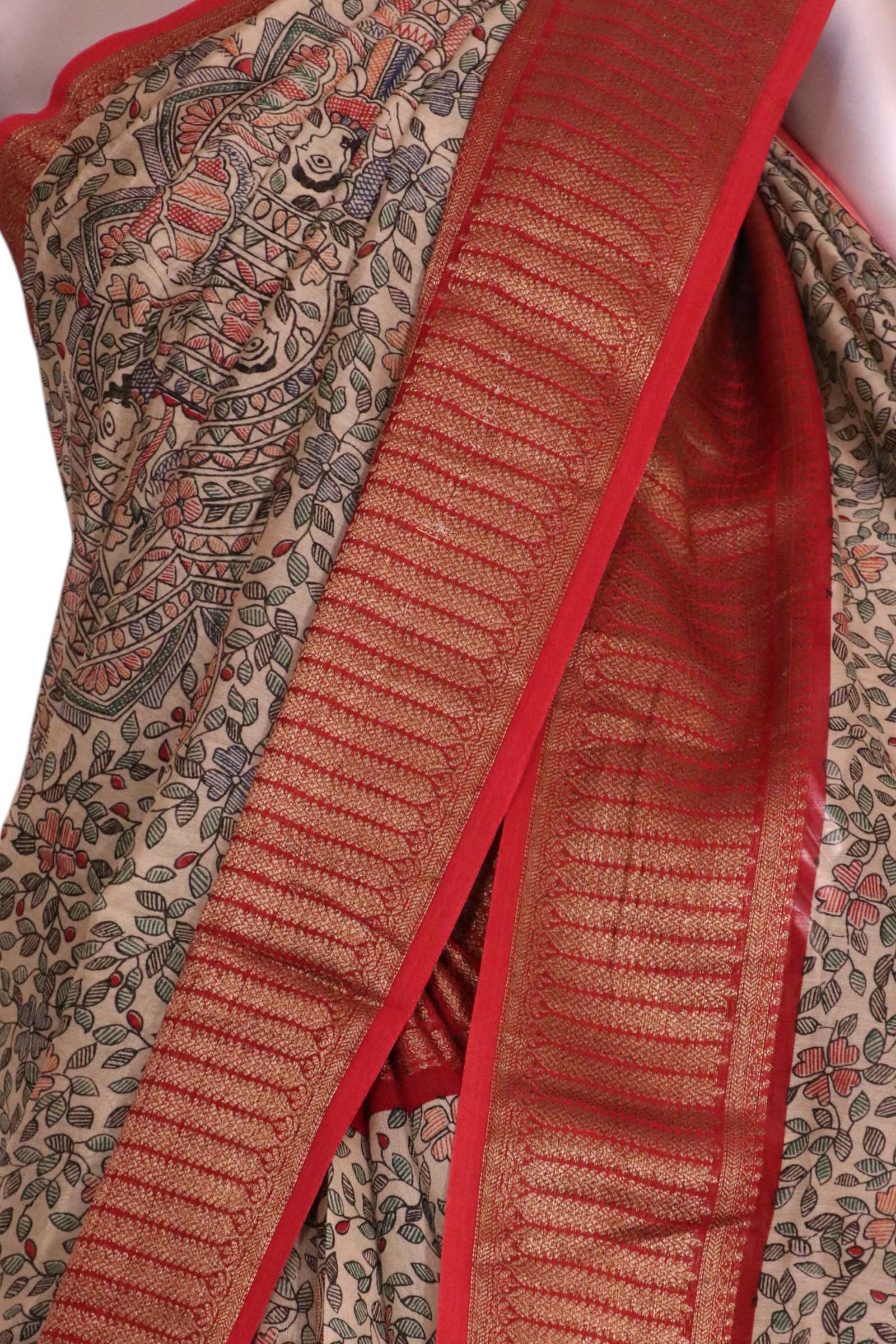 Exclusive Pure Chanderi Cotton Saree AL205638